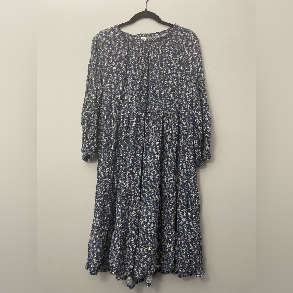 Blue Midi Dress